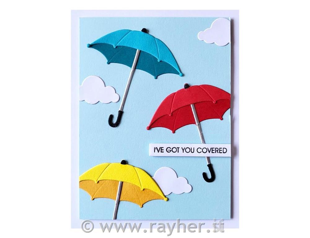 Fustella Spellbinders Rain or Shine, set18