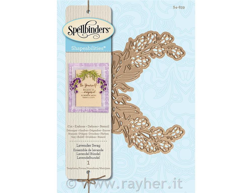 Fustella Spellbinders ShapeabilitieLavanda