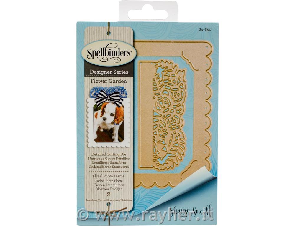 Šablone Spellbinders Shapeabilities,Okvir za fotografijo+dek