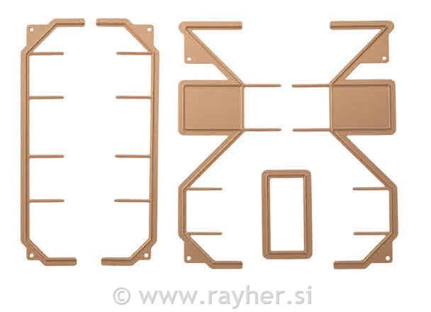 Fustella Spellbinders ShapeabilitieShadowbox Frame