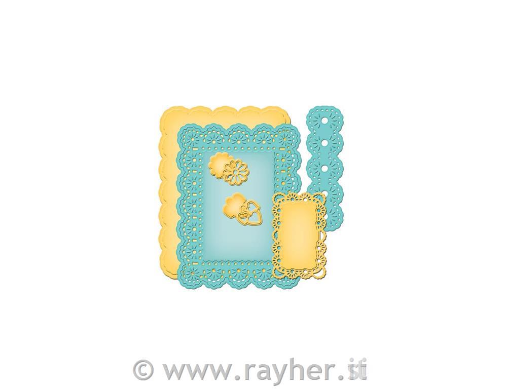 Šablone Spellbinders Nestabilities,Deko