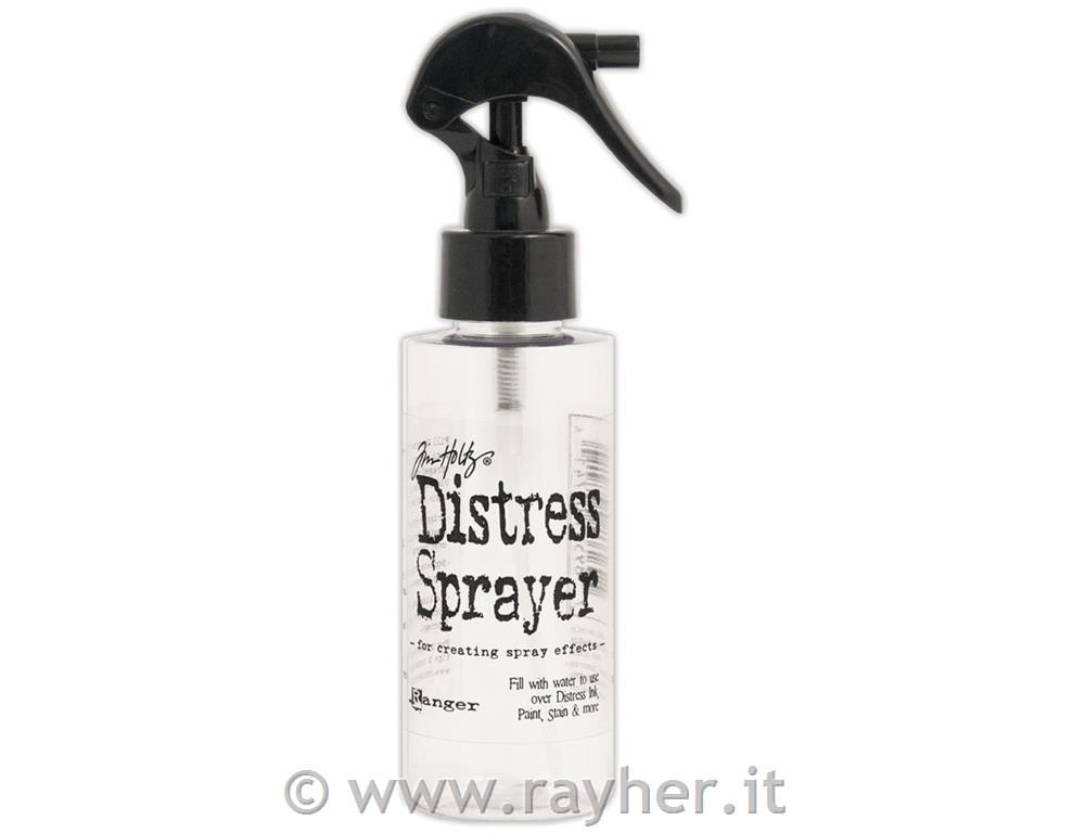 Bottiglietta con spruzzatore, Distress s