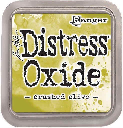 Blazinica za štampiljke Distress Oxide, Crushed Olive