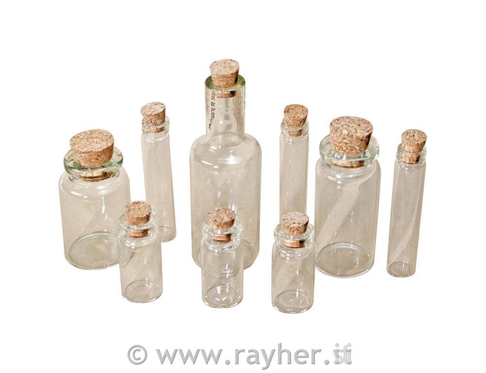 Idea-Ology Corked Glass Vials