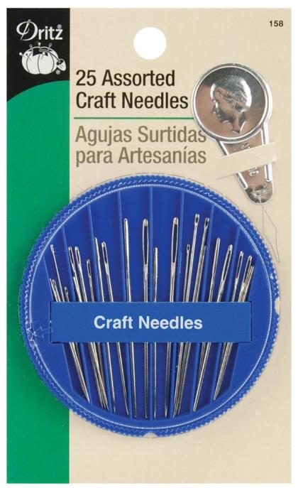 Aghi per cucire, set25+infila aghi