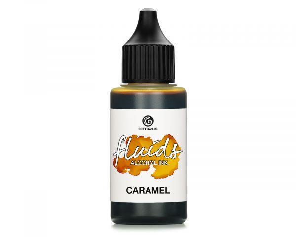 Inchiostro alcolico Fluids 30 ml, carame, colore traslucido