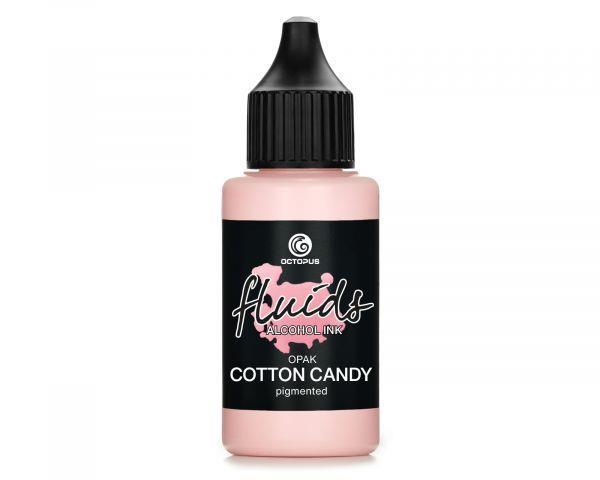 Alchohol Ink Fluids 30 ml, cotton candy, opak colour
