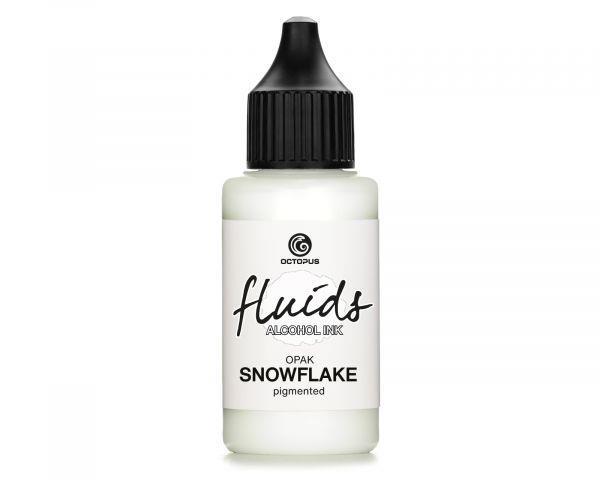 Inchiostro alcolico Fluids 30 ml, snowfl, colore opaco