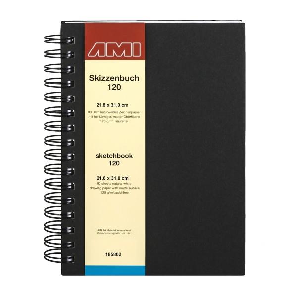 Libro per schizzi con spirale Ami