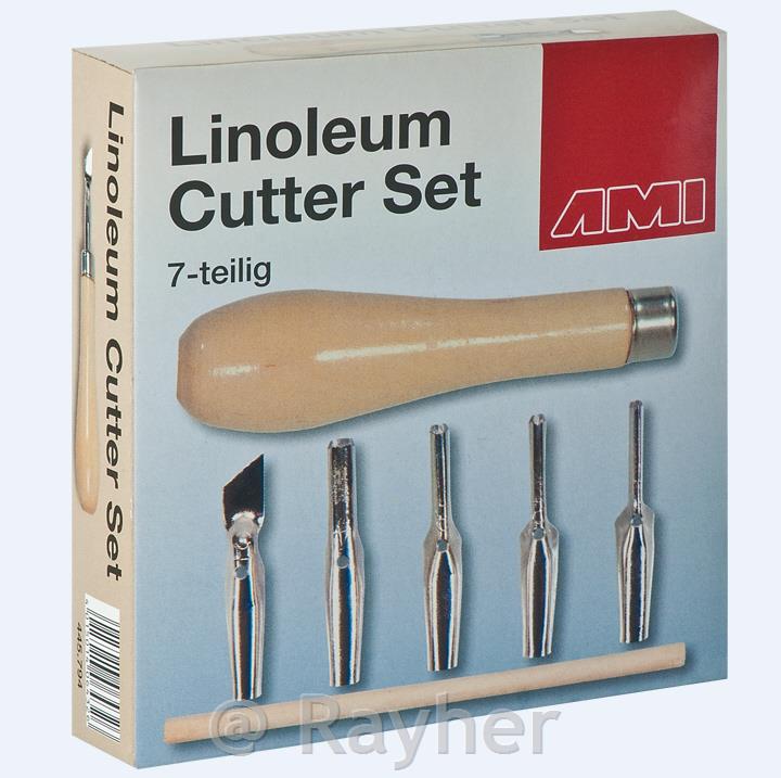 Sgorbie per linoleum (Manichetto in legn