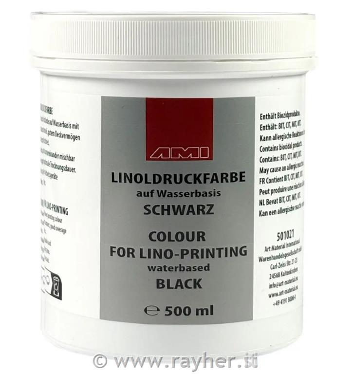 Colore per grafica 500 ml nero