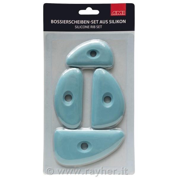 Gladilke silikonske set 4