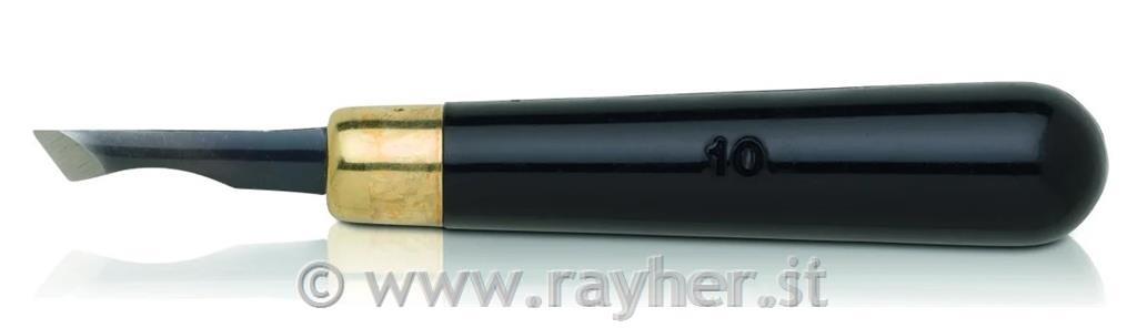 Coltello per linoleum n.10 taglio dritto