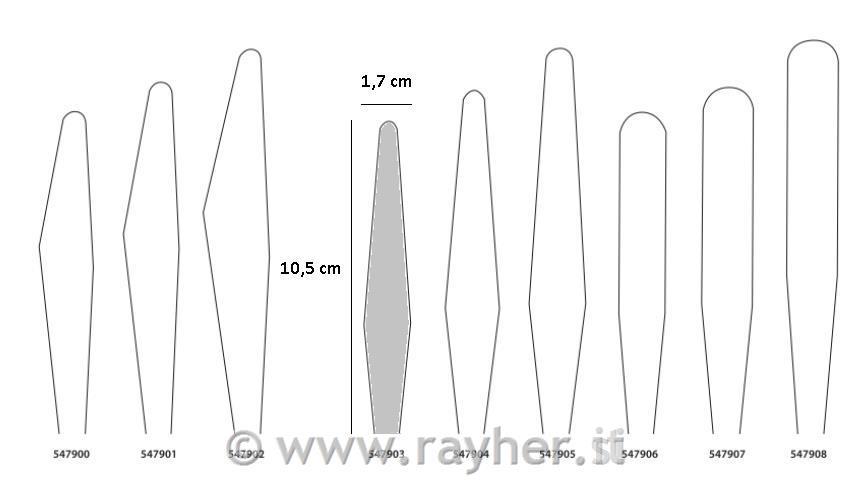 Coltello per pittura n. 4