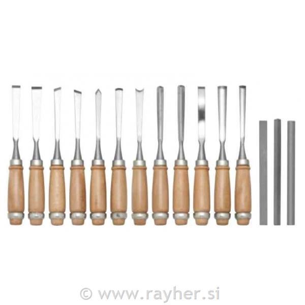 Dleta za lesorez Pro 18 delni set