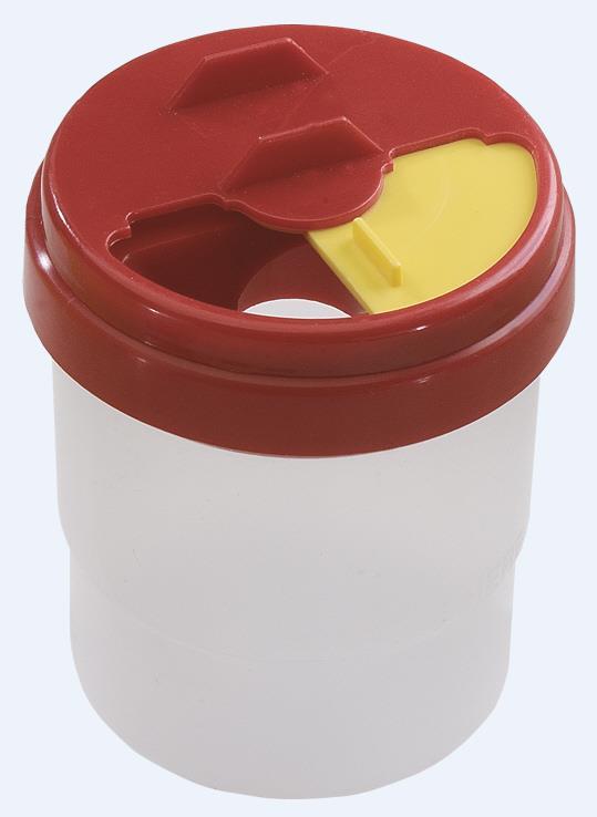 Contenitore per colore con coperchio pla
