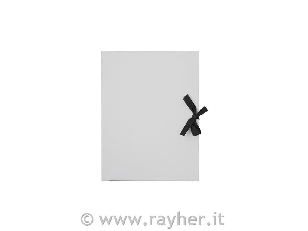 Mapa iz sive lepenke A4 s trakci