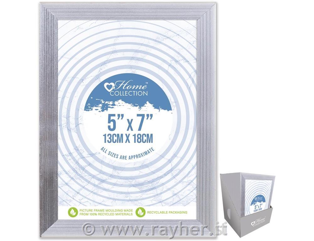 Okvir za slike 13x18cm, srebrn