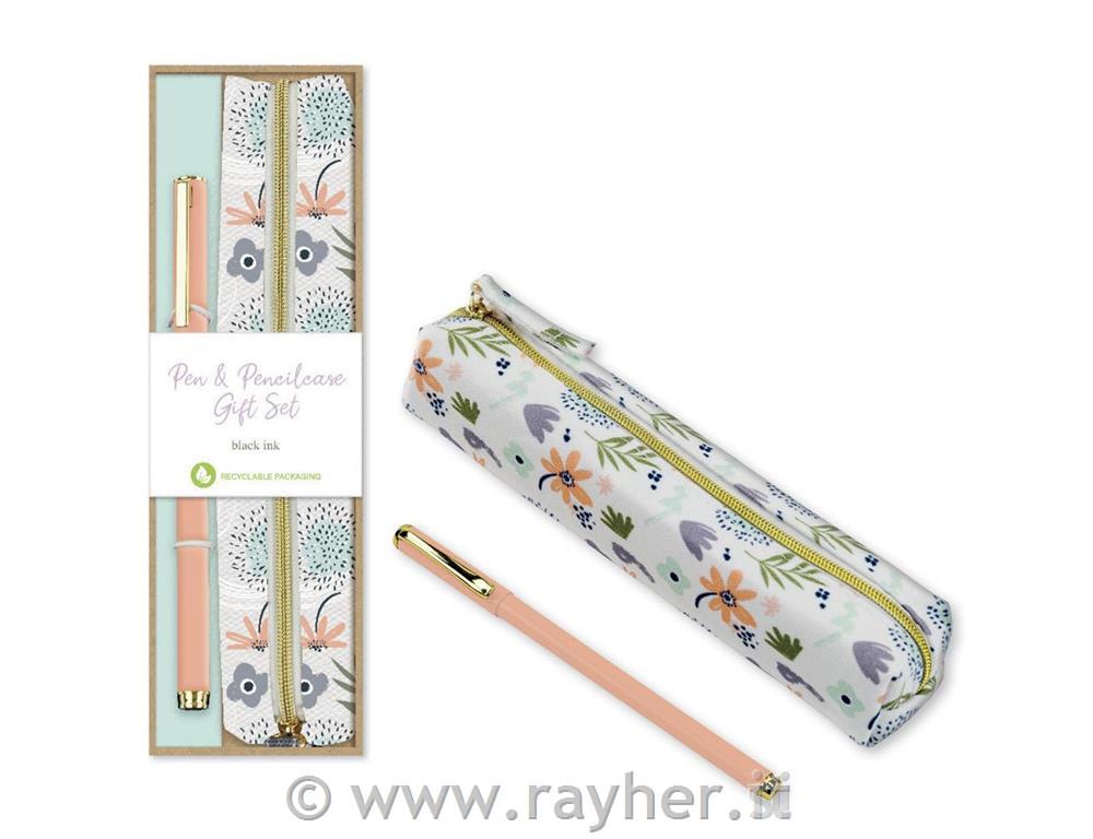 PEN & PENCIL CASE, GIFT SET
