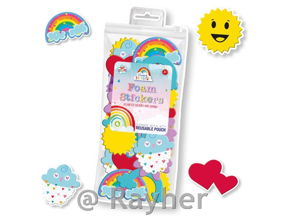 Adesivi in gomma EVA, Arcobaleni