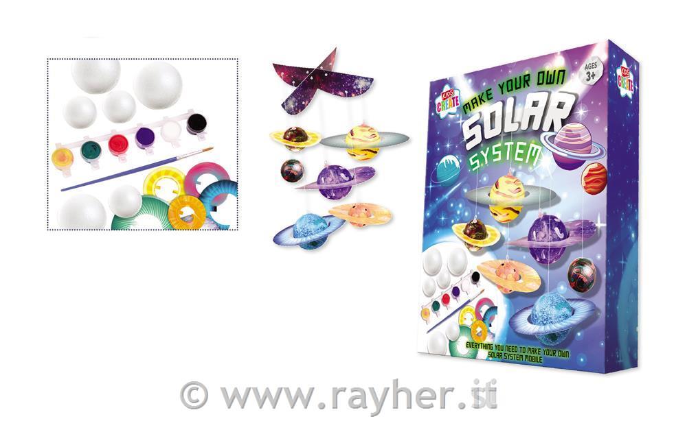 USTVARJALNI SET - SOLARNI SISTEM