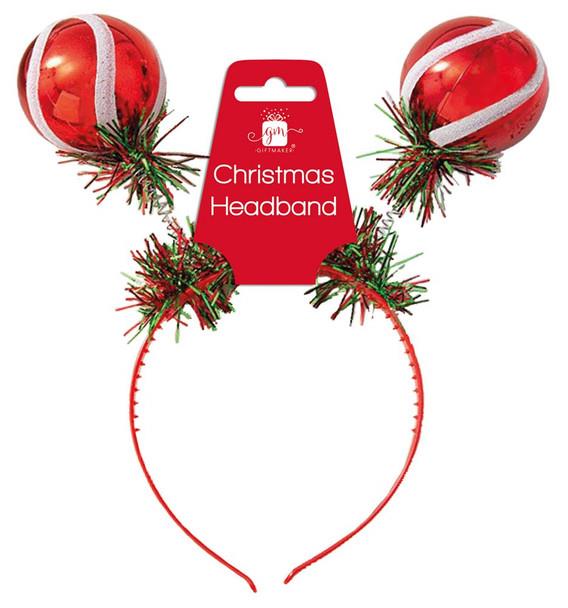 Cerchietto per capelli, natalizio, 1pz