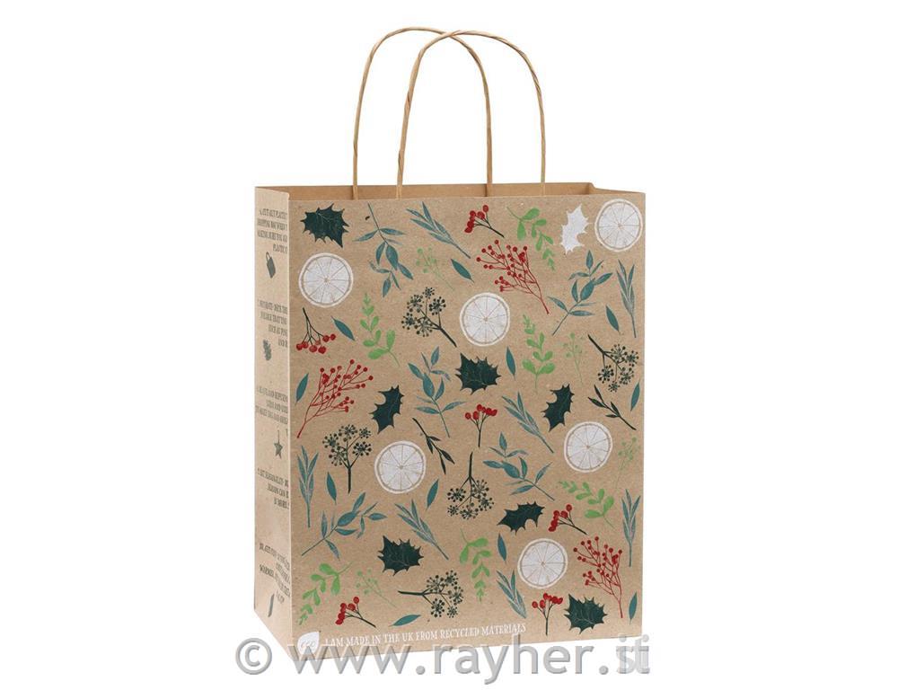 Darilna vrečka 36x22cm, Festive Eco