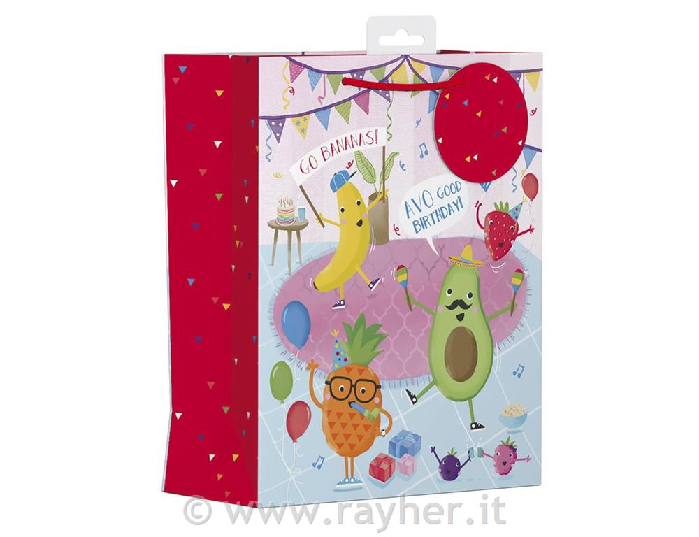 Sacchetto regalo21,5x26,5x10 cm