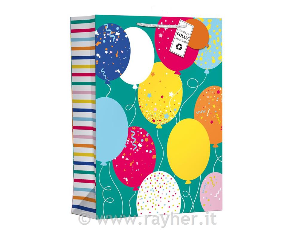 Busta regalo 33x48cm, Balloons