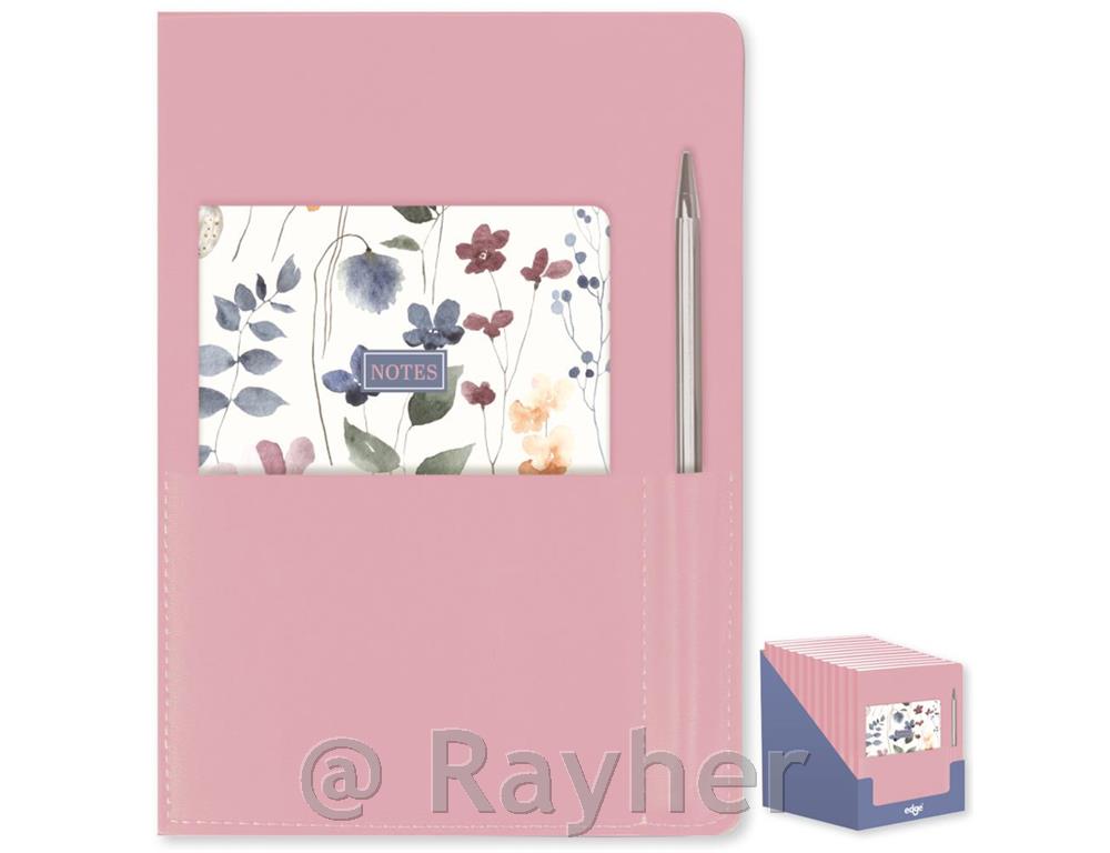 Taccuino A5 con penna Flowers