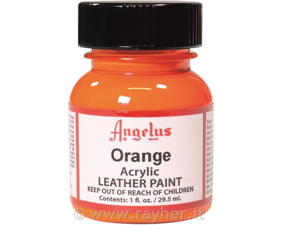 Angelus barva za usnje, Oranžna, 29.5ml
