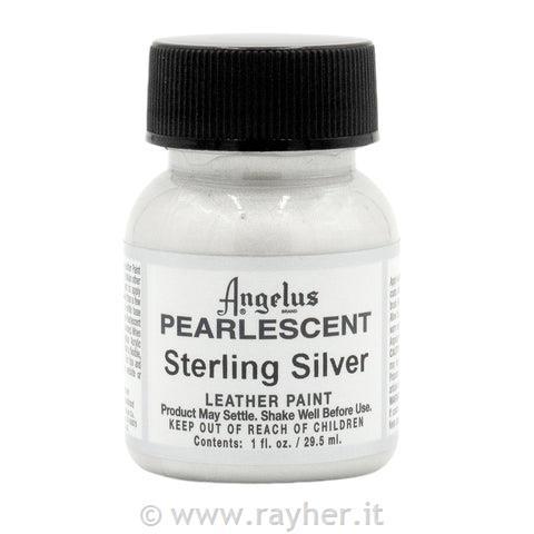 Angelus Colore per pelle, 29,5 ml,argento