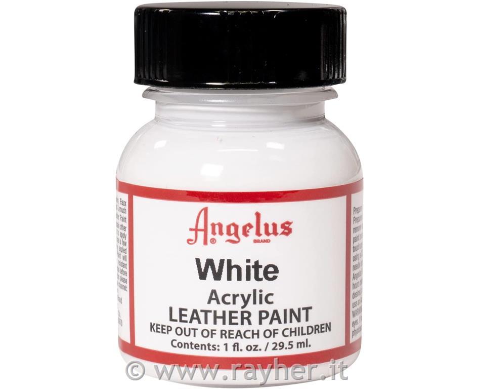 Angelus barva za usnje, Bela, 29.5ml