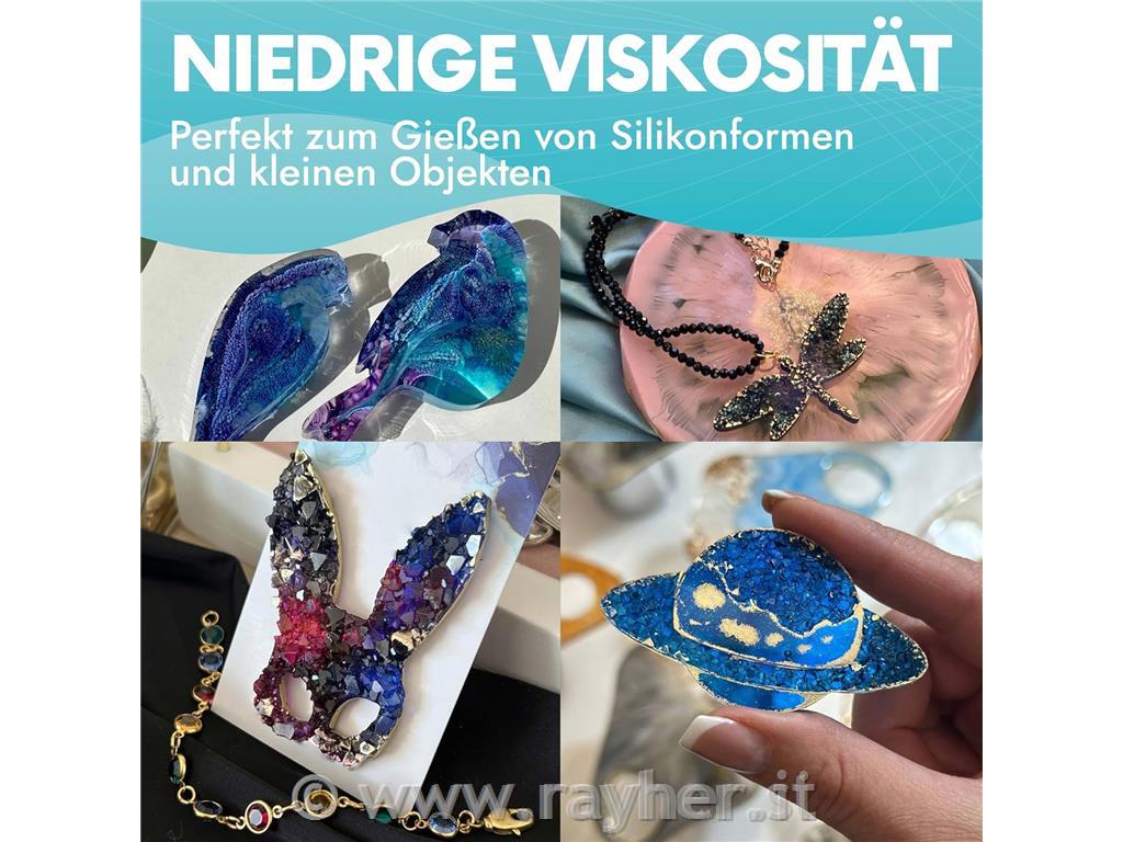 Epoxy resin, Artline, nizka viskoznost, set, 0,9kg