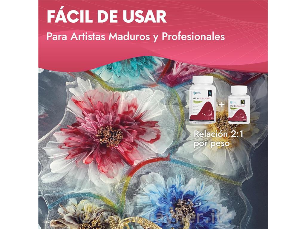 Resina epossidica, Artline, alta viscosita, set da 0,9 kg