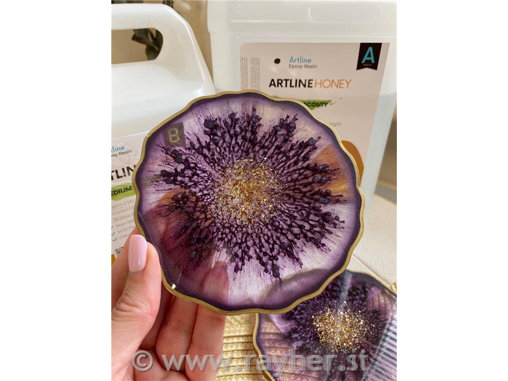 Epoxy resin, Artline Honey, srednja viskoznost, set, 0,9kg