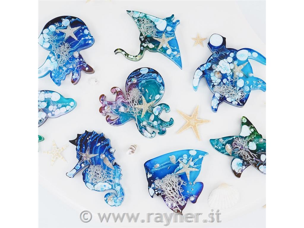 Stampo in silicone Ocean Animals