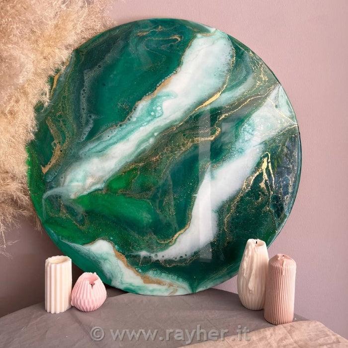 Pigment pasta za barvanje epoksidne smole 20g, zelena