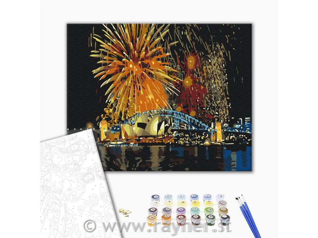 Slikanje po številkah;Ognjemet v Sidneyu