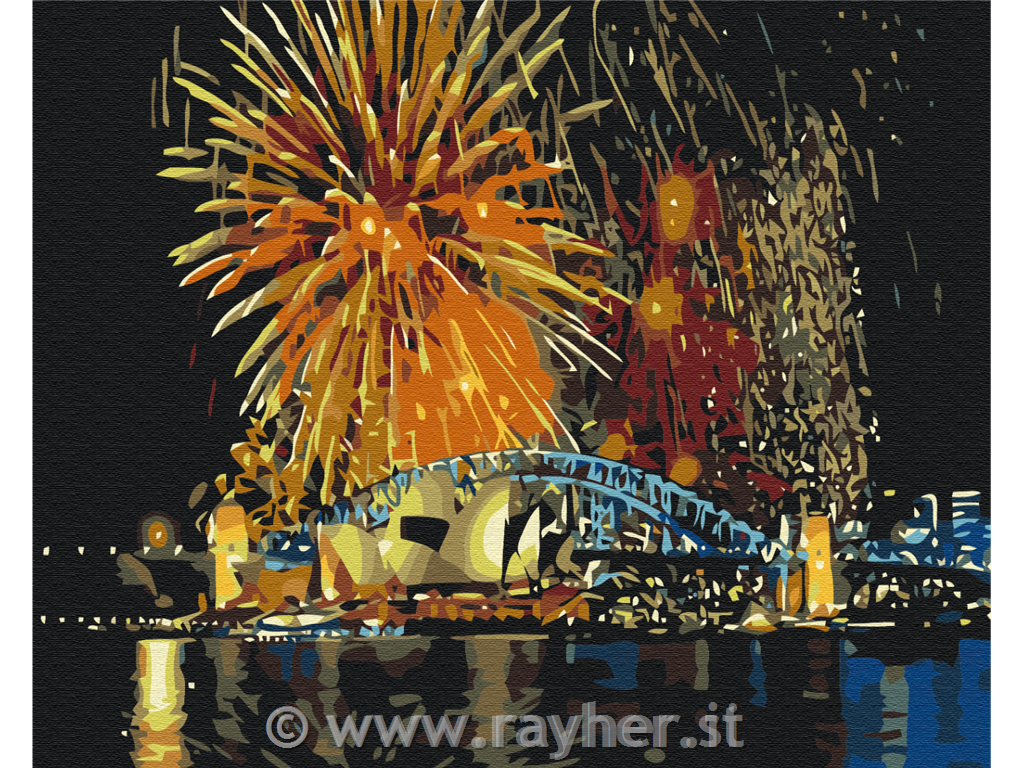 Slikanje po številkah;Ognjemet v Sidneyu