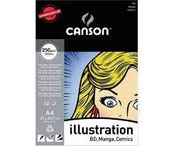 Blocco ILLUSTRATION A4 12 fg. 250 g