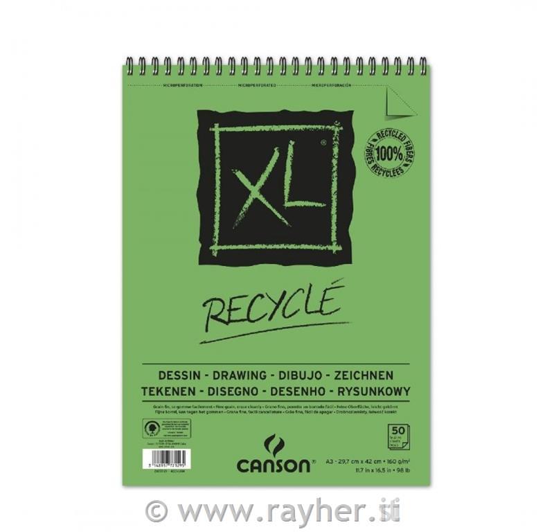 Sketch pad spiral XL Recycled A3 160 g,