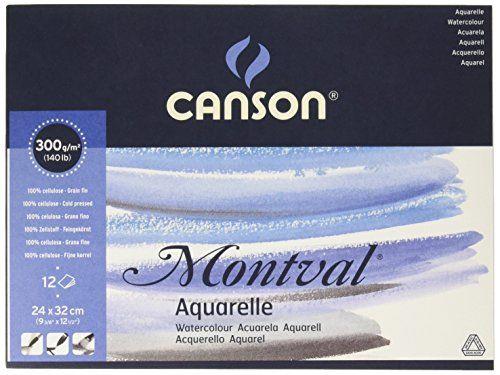 Watercolour pad Montval 24x32cm 300 g, 1