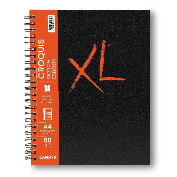 Sketch pad spiral XL Sketch A4 90 g, 100