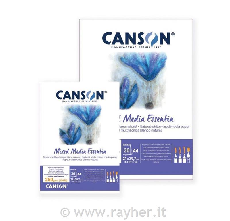 Skicirka Mixed Media Essentia A4 250 g, 30 listna