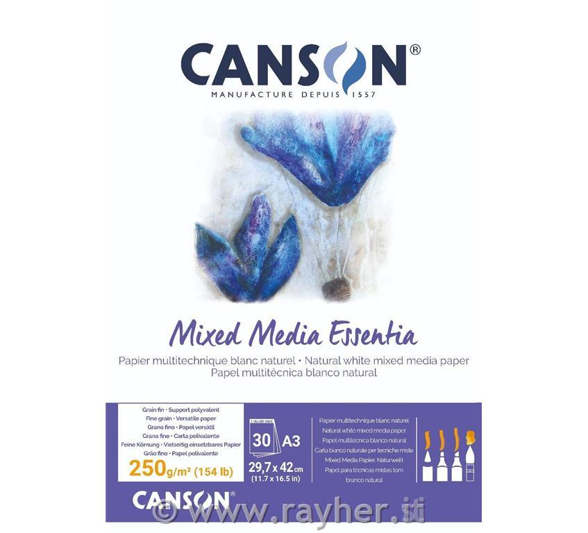 Pad Mixed Media Essentia A3 250 g, 30 sh