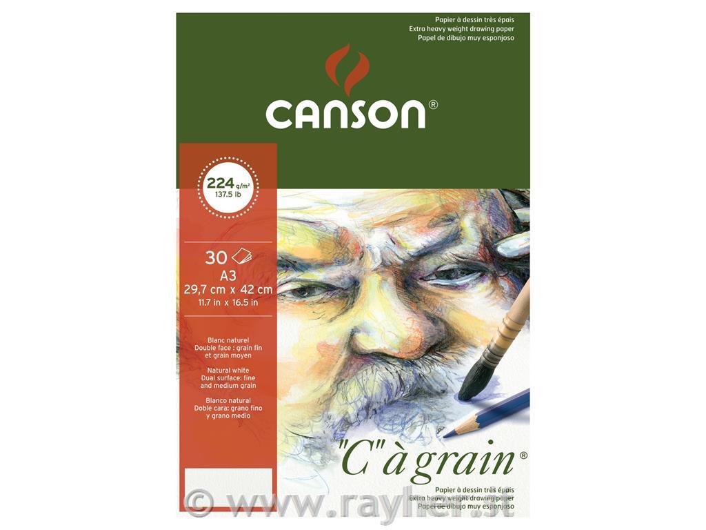 Blocco "C" A GRAIN A3 30 fg. 224 g