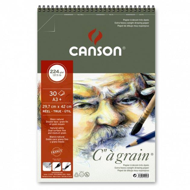 Sketch pad spiral "C" á Grain A3 224 g,
