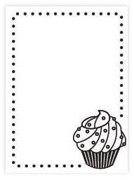Cartella per embossare DARICE, Cupcake