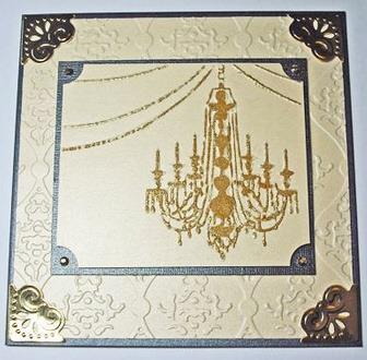 Teksturna plošča DARICE, CHANDELIER